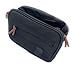 Arsenal Football ***New for 2021*** Arsenal Men's Wash Bag. Canvas Style Wash Bag with Detailed Crest and Leather Handle, Black