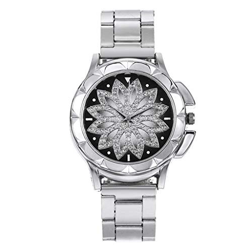 XDAWQP Relojes para Mujer, El Último Reloj De Moda, Relojes con Correa De Acero para Mujer, Reloj De Regalo para Mujer, Reloj De Pulsera De Cuarzo (Plata) XDAWQP Relojes para Mujer, El Último Reloj De Moda, Relojes con Correa De Acero para Mujer, Reloj De Regalo para Mujer, Reloj De Pulsera De Cuarzo (Plata)