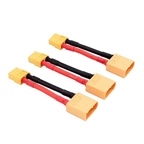 Adaptateur XT90 mâle à XT60 femelle pour prolonger vos sessions de pilotage de drone