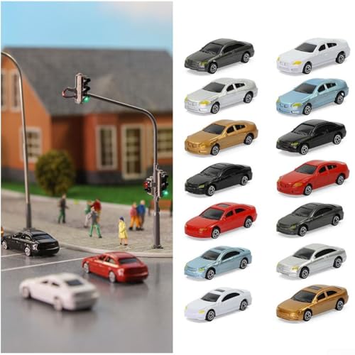 TreasureCave 50 Colorful N Scale Cars