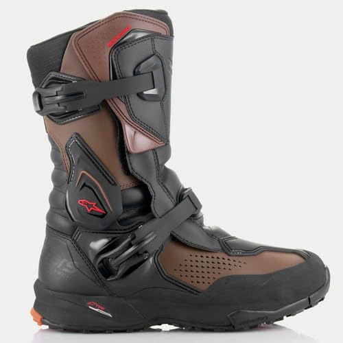 Alpinestars XT-8 Gore-Tex Boots, Waterproof, CE-Certified, All-Terrain Performance & Comfort, 9.5, Black/Brown3