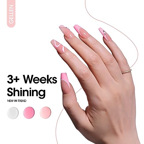 Set de esmaltes de gel pastel Gellen, 12 colores miniatura 4
