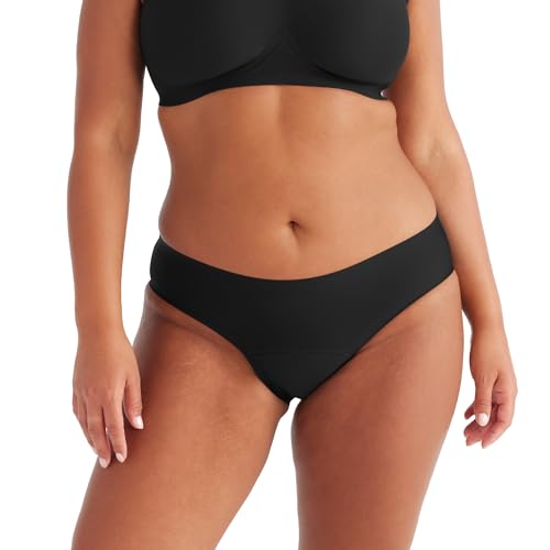 Image of KNIX Women Zones+ Ultra Leakproof Period Underwear Bikini - Ultra Protection, Absorbs 7-11 Super Tampons, Extended Gusset