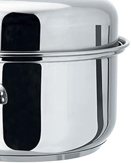 Judge Stainless Steel High Oval Roaster with Lid, 32 x 22 x15 cm, Thermic Base, Oven Safe, Dishwasher Safe