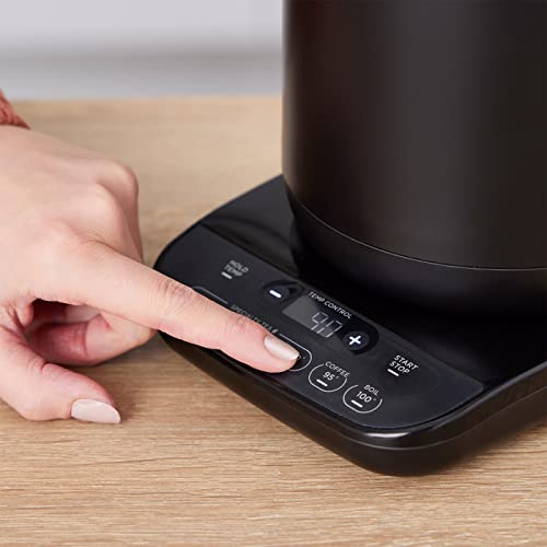 DE BESTE NINJA WATERKOKER: PERFECTE TEMPERATUUR, 1,7 LITER, LED-DISPLAY, SNELKOOKFUNCTIE EN VERSCHILLENDE TEMPERATUURINSTELLINGEN, MATZWART KT200EU