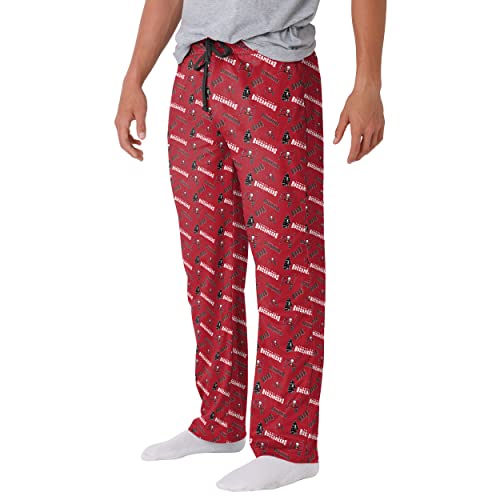 FOCO Tampa Bay Buccaneers NFL Mens Repeat Print Lounge Pants - XL