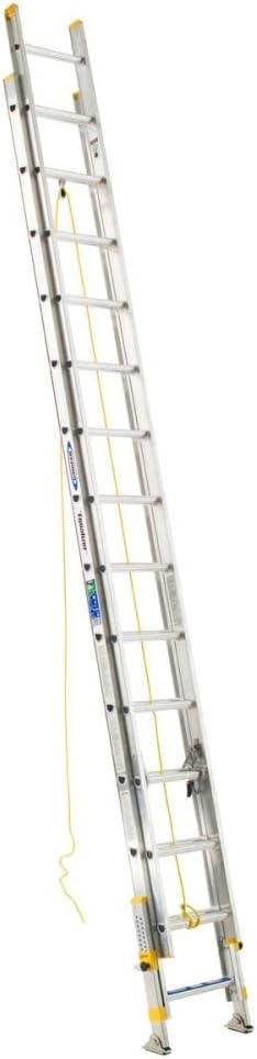 Werner Extension Ladder,Aluminum,28 ft,I (D18282EQ)