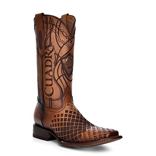 Cuadra Men's Rodeo Boot in Genuine Leather Brown2
