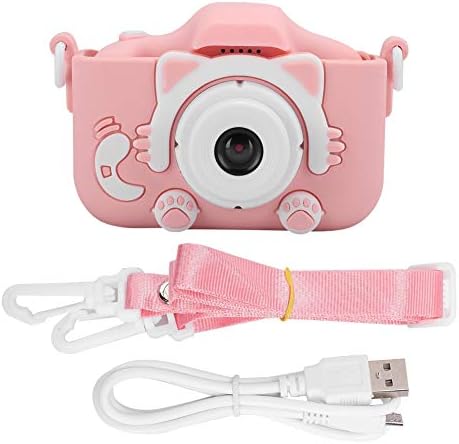 Amazon.com: Children , 12MP ABS Silicone Mini Cartoon Kitty Digital ...