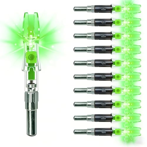 12-Pack LED Arrow Nocks
