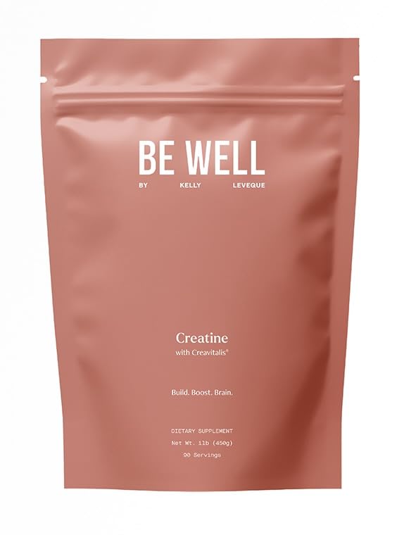 Be Well by Kelly LeVeque Creatina monohidratada micronizada Creavitalis 5 g, 90 porções