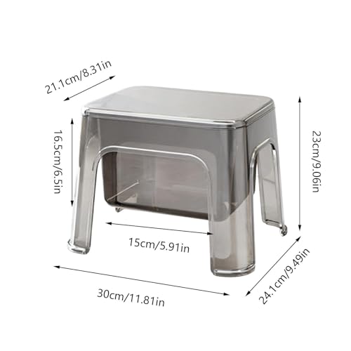 Banco de baño transparente e impermeable para ducha moderna 7