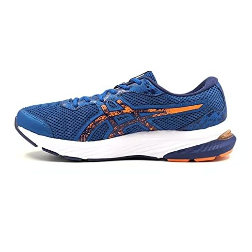 Tênis Asics Gel-Nagoya 5 Masculino Azul e Laranja Cor:Azul;Tamanho:43