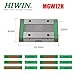 HIWIN Linear Guide MGW12H MGW12 MGW12HZ0CM MGW12HZ0HM GK Block Linear Carriage/Slider/Rail Bearings Motion Control for CNC Machine Parts 3D Printer Automation Industry Semi-Conductor