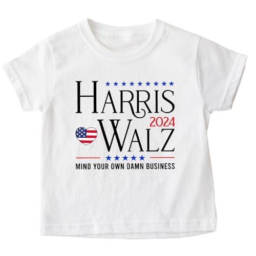 Harris Waltz 2024 Election Kamala Harris Tim Waltz 2024 Toddler T-Shirt3