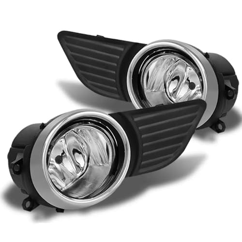 Phares antibrouillard pour Toyota Sienna 2011-2017 avec ampoule LED et faisceau de câbles complet