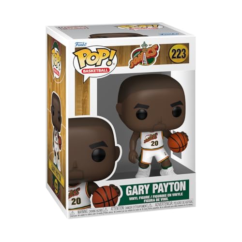 Funko Pop! NBA: Legends - Gary Payton - Sonics - Collectable Vinyl Figure - Gift Idea - Official Merchandise - Toys for Kids & Adults - Sports Fans - 