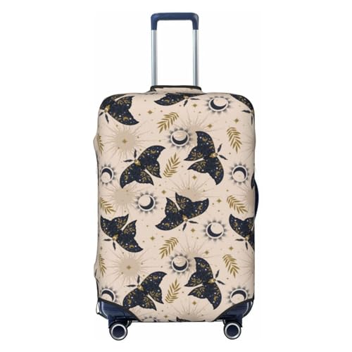 Travel Luggage Cover Protector - Ramadan Moth Anti-Scratch Suitcase Covers Fits 18-32 Inch Luggage - Main Image