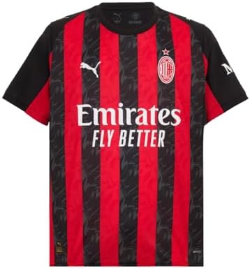 Camisa AC Milan Puma Torcedor Home 25/26 Masculino