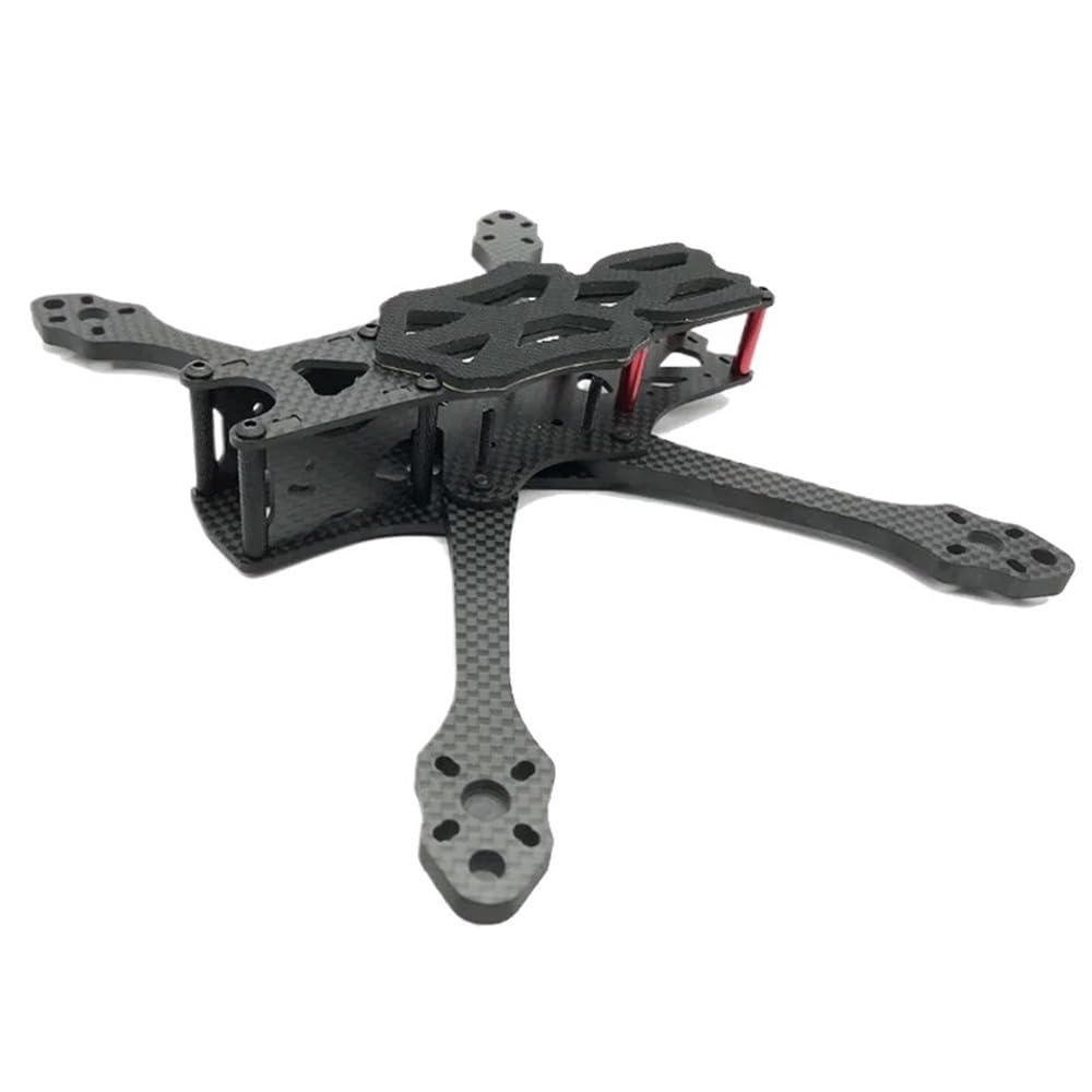 Spare parts Kit de cadre de quadricoptère en fibre de carbone de 5 pouces 225 mm Bras de 5,5 mm Compatible avec les modèles de drones de course FPV Freestyle RC