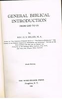 General Biblical Introduction B00OMGPOTU Book Cover