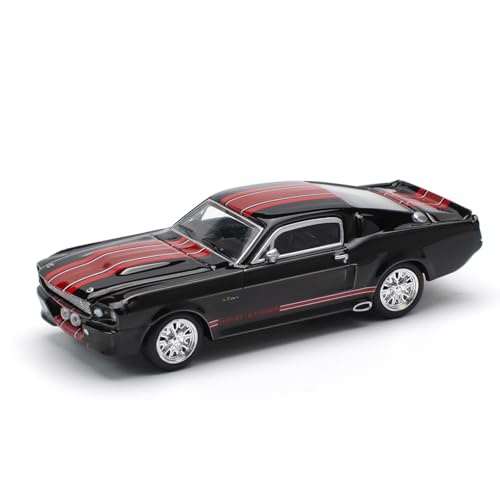 POP Race PR640218 Shelby Mustang GT500 1/64 Dark Chrome miniatura 2
