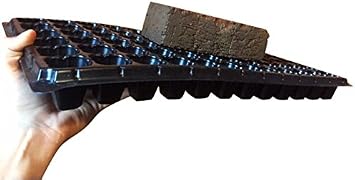 Bootstrap Farmer 200 Cell w/ 1020 Flat Seedling Starter Trays Extra Strength 5 Pack Combo - Seed Planting Insert Plug Tray, Soil & Hydroponics Plant Growing Plugs