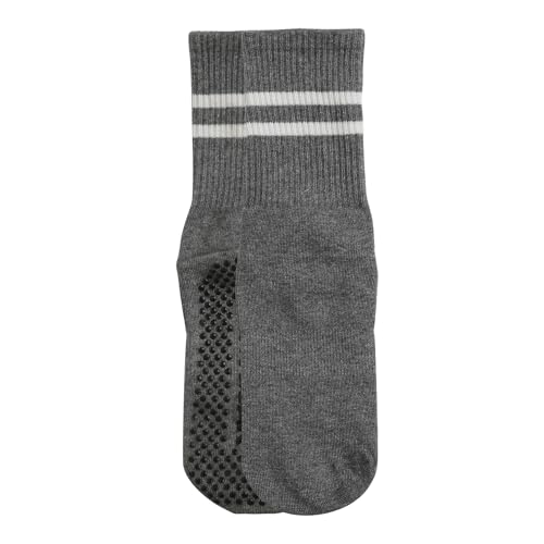 Image of Mint & Oak Pilates Socks with Grips for Women, Ankle Length Non-Slip Yoga Socks, Cotton Ideal For Yoga, Pilates, Gym, Workout, Cute Women's Gift