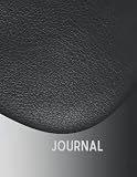 Chrome Black journal, 8.5x11, for increased productivity and focus