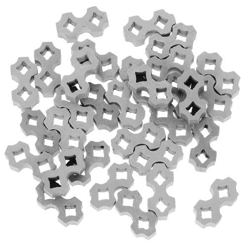 DOITOOL 30個ミニチュアレンガ ブロック 模型 建築模型用ミニ建築ブロック 砂場用造園アクセサリー のミニハウス作りに