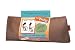 Effective Posture Correction Cushion for Office Chair, Car Seat and Travel - Back Pain and Sciatica Relief and Lumbar Support with Simple, Unique Orthopedic Wedge Pillow Features - Made in USA, Tan