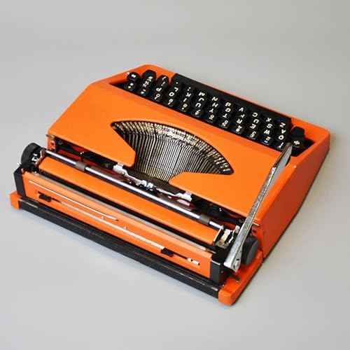 Miniatura 5 de Máquina de escribir manual portátil vintage, máquina de escritura de estilo retro, para escritores y creativos, ideal para oficina en casa y