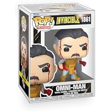 Epic Collectibles Pop Animation Invincible - Bloody Omni Man in Armor Vinyl Figure Bundled with Box Protector Compatible for Funko