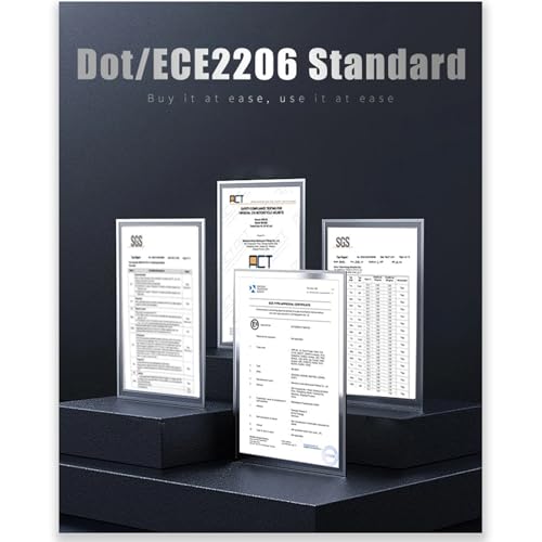 Casco de moto Cross ECE 22.06 homologado para niños y adultos – MTB ciclismo motocross para hombre mujer – BMX MTB ATV Scooter Quad Bike Bicicleta de montaña (Red,M) - imagen 5