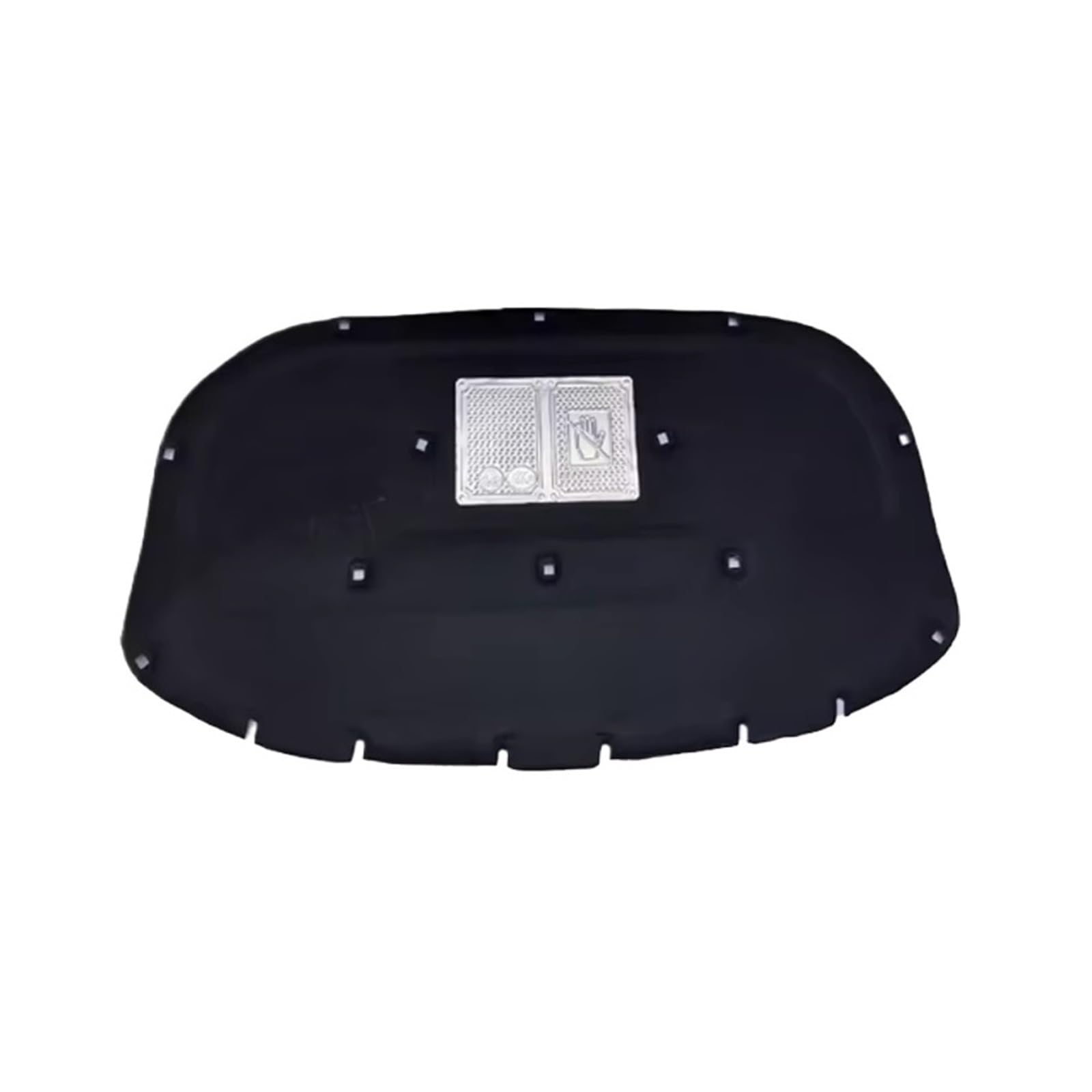 Eshgtuo Style A Car Bonnet Insulation Mat For Vw For Touareg 7P 2011~2018 Car Hood Engine Insulation Soundproof Heat Cotton Pad Engine Insulations Mats(Style A)
