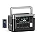 Tragbare Powerstation 1024Wh, 1800W Solargenerator (3600W Spitzen) OUKITEL P1000 PLUS, LiFePo4 Batterie Stromgenerator 1200W AC Schnellladung, 10ms USV Notstromaggregat für Haus, Wohnmobil