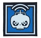 Rainbow Six Siege Collection Patch Print Embroidery Patch Military Applique Hook and Loop Armband Patches (color12)