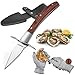 Oyster Shucking Knife,Oyster knife,Speensun shucking knife with Premium Quality Wood-handle With 5-leve Protection Food Grade Oyster Shucking Knife Glove (L),oyster shucker kit
