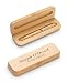 Executive Gift Shoppe | Personalized Wood Pen & Case Set | Twist Open Ballpoint Pen | Free Custom Engraving | Perfect Business Gift (1)