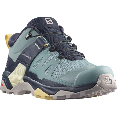 Salomon Damen X Ultra 4 Sneaker, Soldat/Nachthimmel/Sonnenkleid, 41 1/3 EU