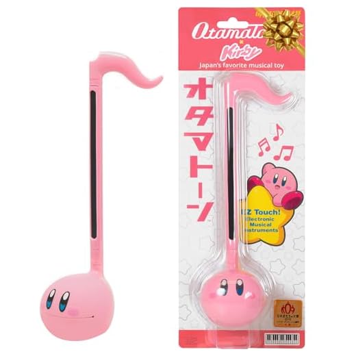 Otamatone Regular Kirby, Instrumento Musical Electrónico Japonés Sintetizador Portátil Sensibles al Tacto Musicales Instrumentos Regalo Niños Adolescentes Adultos Cumpleaños Juego Juguetes Geniales