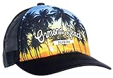 Ormond Beach, Florida Lifeguard Snapback Floridian FL Trucker Beach Hat for Men Women -(Palms,Ormond Beach)