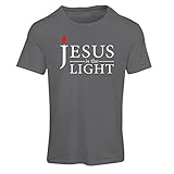 lepni.me Camiseta Mujer Jesucristo es la Luz, el Amor de Dio