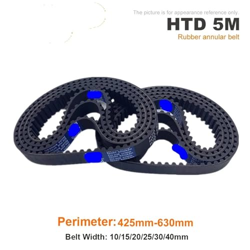 Courroie de distribution HTD 5M 625mm en caoutchouc de largeur 20mm - 2