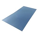 48' x 96' Polished Aluminum Diamond Plate Sheet .025' Thick (1/40') - Trailer Rock Guard, wainscotting Garage Diamond Trim, Cargo Enclosed Trailer Hauler Guard