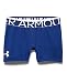 Under Armour Girls' HeatGear Armour 3" Shorty, Royal/White, Youth Medium