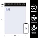 POLYSELLS Poly Mailers koperty samouszczelniające torby wysyłkowe (30 cm x 40 cm, 100)
