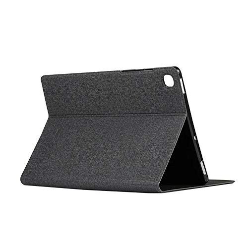 Jennyfly - Funda para Galaxy Tab S6 Lite 2020, soporte de mano libre fácil visualización con múltiples ángulos Folio liso delgado para 2020 nuevo Galaxy S6 lite 10.4 (P610/P615), color negro