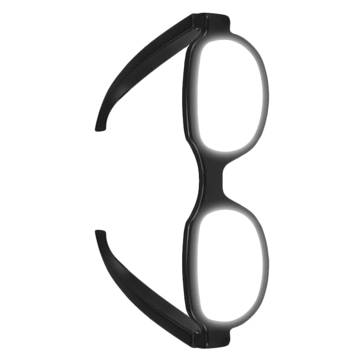 Gafas LED Carga USB Negras, Diseño Novedoso y Ligero, Ideales para Banquetes y Fiestas Estilo Único y Divertido de Plástico