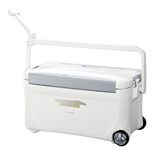 シマノ(SHIMANO) クーラーボックス 25L スペーザ リミテッド キャスター付 250HC-125P 釣り用 ピュアホワイト